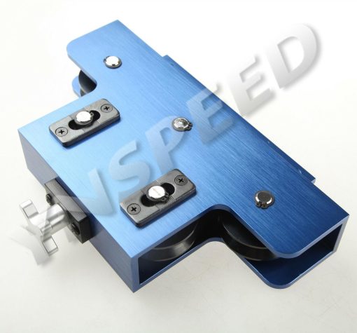 Tube Tubing Straightener Coiled To Straight Tool Fits 3/16" To 1/2" Tube Blue - Image 2