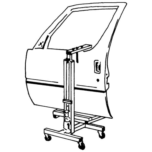 Champ Car Door & Bumper Dolly Repair Stand / Holder 1415 – Adjustable 27" to 48" - Image 2