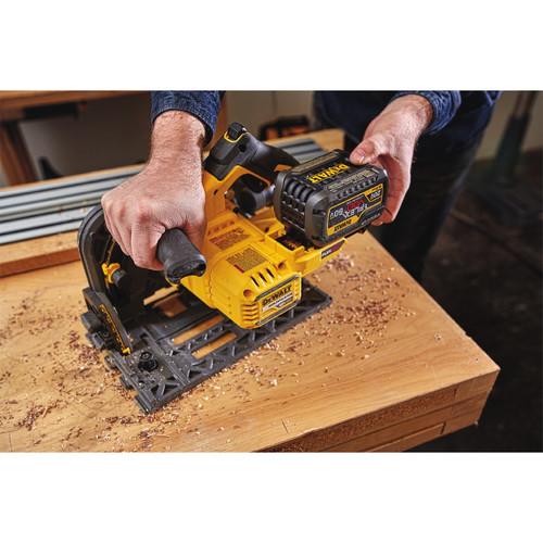 DEWALT FLEXVOLT 60V MAX 6-1/2 in. (165mm) Cordless Track Saw Kit with 59 in. Track - DCS520ST1 - Image 9