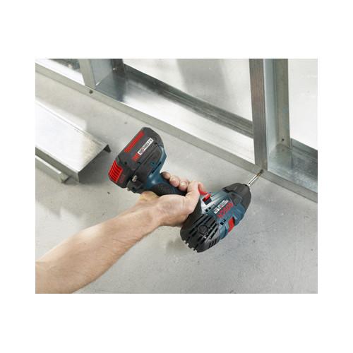 Factory Reconditioned Bosch 26618-01-RT 18V Lithium-Ion 1/4 in. Cordless Impact Drill Driver Kit - Image 4
