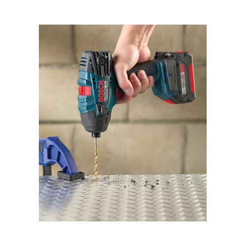 Factory Reconditioned Bosch 26618-01-RT 18V Lithium-Ion 1/4 in. Cordless Impact Drill Driver Kit - Image 5
