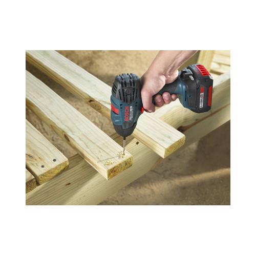 Factory Reconditioned Bosch 26618-01-RT 18V Lithium-Ion 1/4 in. Cordless Impact Drill Driver Kit - Image 8