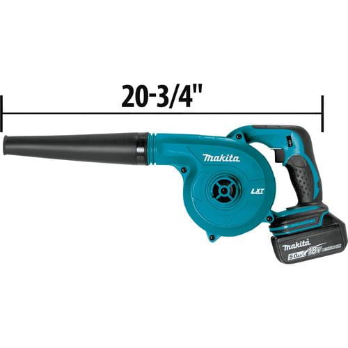 Makita 18V LXT 5.0 Ah Cordless Lithium-Ion Blower Kit - DUB182T1 - Image 7