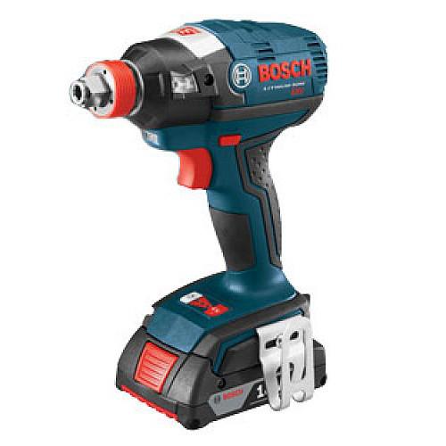 Factory Reconditioned Bosch Compact Tough 18V Cordless Lithium-Ion Brushless Drill Driver & Impact Driver Combo Kit - CLPK233-181L-RT - Image 3