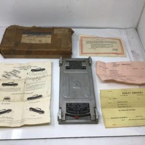 Vintage Align-A-Matic Heavy Duty Drive On Car Wheel Alignment Tool Ford Chevy