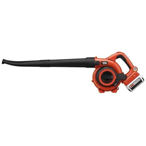120 MPH 90 CFM 40V MAX Cordless Lithium-Ion Handheld Leaf Sweeper/Vacuum with (1) 1.5Ah Battery and Charger Included - Image 9