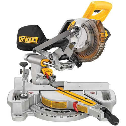DEWALT 20V MAX Cordless Lithium-Ion 7-1/4 in. Sliding Compound Miter Saw Kit - DCS361M1