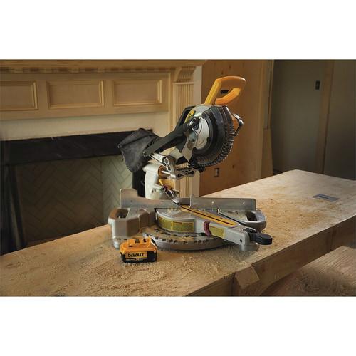 DEWALT 20V MAX Cordless Lithium-Ion 7-1/4 in. Sliding Compound Miter Saw Kit - DCS361M1 - Image 14
