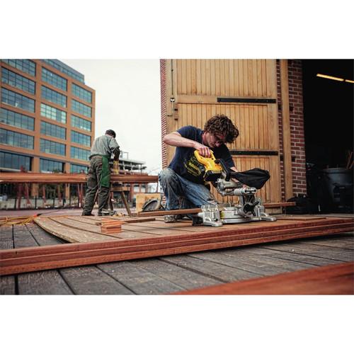 DEWALT 20V MAX Cordless Lithium-Ion 7-1/4 in. Sliding Compound Miter Saw Kit - DCS361M1 - Image 16