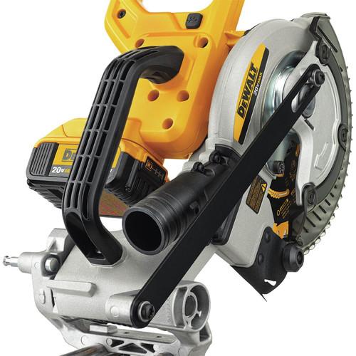 DEWALT 20V MAX Cordless Lithium-Ion 7-1/4 in. Sliding Compound Miter Saw Kit - DCS361M1 - Image 9
