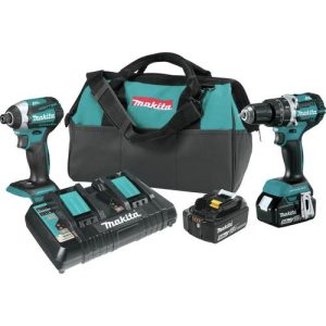 Makita 18V LXT Lithium-Ion Brushless 2-Pc. Combo Kit (5.0Ah) - XT275PT