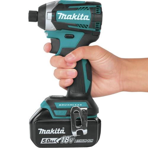 Makita 18V LXT Lithium-Ion Brushless 2-Pc. Combo Kit (5.0Ah) - XT275PT - Image 12