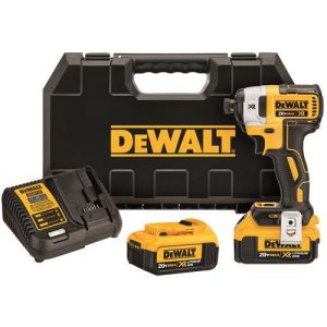 DEWALT 20V MAX XR 4.0 Ah Cordless Lithium-Ion 1/4 in. Brushless Impact Driver Kit - DCF887M2