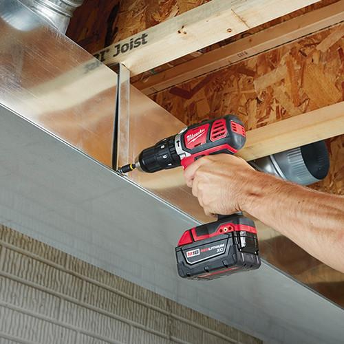 Milwaukee 2607-22 M18 Lithium-Ion XC Compact 1/2 in. Cordless Hammer Drill Driver Kit (3 Ah) - Image 10