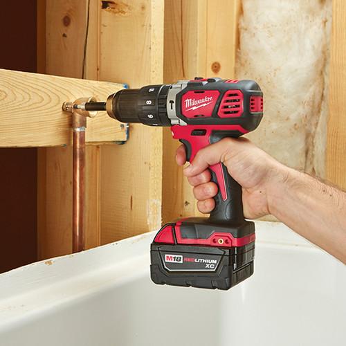 Milwaukee 2607-22 M18 Lithium-Ion XC Compact 1/2 in. Cordless Hammer Drill Driver Kit (3 Ah) - Image 11