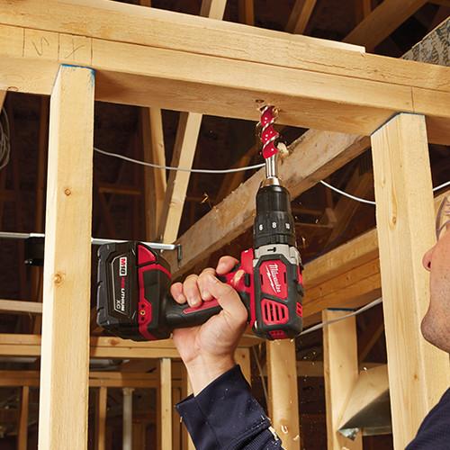 Milwaukee 2607-22 M18 Lithium-Ion XC Compact 1/2 in. Cordless Hammer Drill Driver Kit (3 Ah) - Image 4