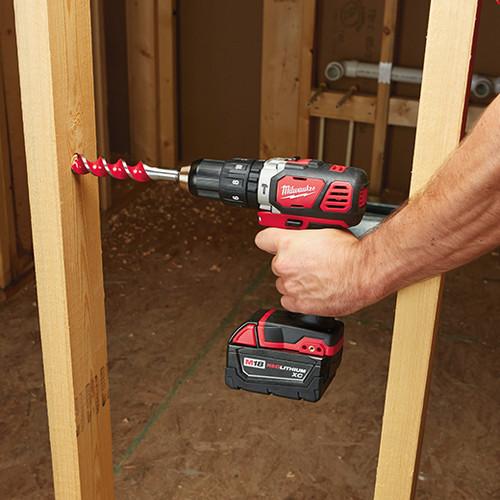 Milwaukee 2607-22 M18 Lithium-Ion XC Compact 1/2 in. Cordless Hammer Drill Driver Kit (3 Ah) - Image 6