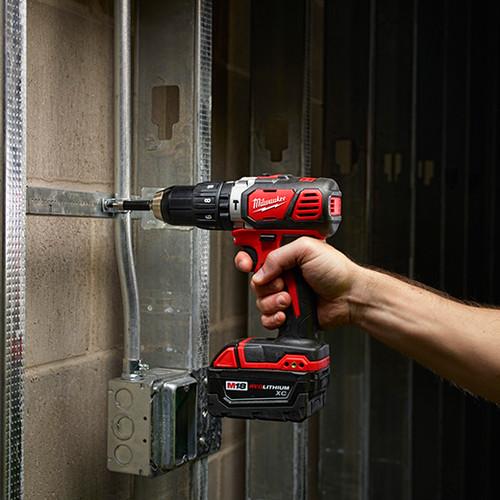 Milwaukee 2607-22 M18 Lithium-Ion XC Compact 1/2 in. Cordless Hammer Drill Driver Kit (3 Ah) - Image 8