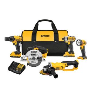 DEWALT 20V MAX Compact 5 Tool Kit - DCK521D2