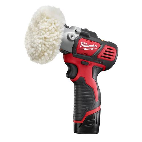 Milwaukee 2438-22 M12 Lithium-Ion Variable Speed Polisher-Sander Kit - Image 2