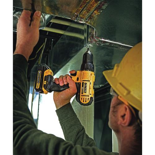 DEWALT 20V MAX Lithium-Ion Compact 1/2 in. Cordless Drill Driver Kit (1.3 Ah) - DCD771C2 - Image 4