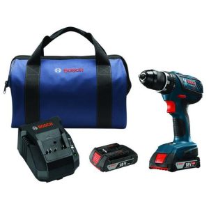 Factory Reconditioned Bosch 18V Lithium-Ion Compact Tough 1/2 in. Cordless Drill Driver Kit (2 Ah) - DDS181A-02-RT