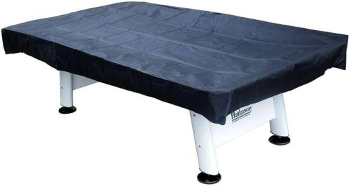 Alpine 8-ft Outdoor Pool Table with Aluminum Frame and Waterproof, UV-Resistant Felt – Includes Accessories, White - Image 2
