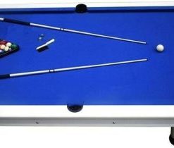 Alpine 8-ft Outdoor Pool Table with Aluminum Frame and Waterproof, UV-Resistant Felt – Includes Accessories, White - Image 6