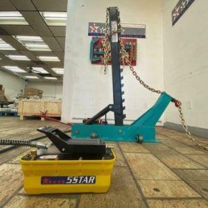 Pulling Post Frame Straightener Frame Machine FREE CLAMPS & 3 TON AIR JACK!