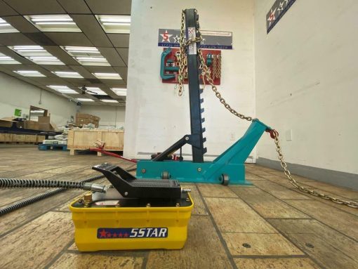 Pulling Post Frame Straightener Frame Machine FREE CLAMPS & 3 TON AIR JACK!