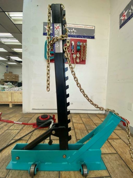 Pulling Post Frame Straightener Frame Machine FREE CLAMPS & 3 TON AIR JACK! - Image 2
