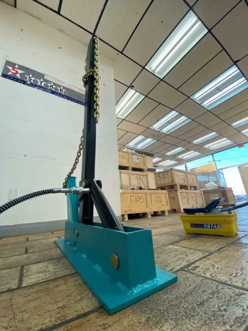 Pulling Post Frame Straightener Frame Machine FREE CLAMPS & 3 TON AIR JACK! - Image 4