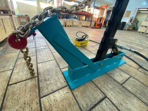 Pulling Post Frame Straightener Frame Machine FREE CLAMPS & 3 TON AIR JACK! - Image 6