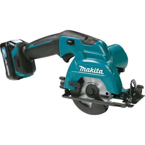 Makita 12V MAX CXT 2.0 Ah Cordless Lithium-Ion 3-3/8 in. Circular Saw Kit - SH02R1 - Image 2