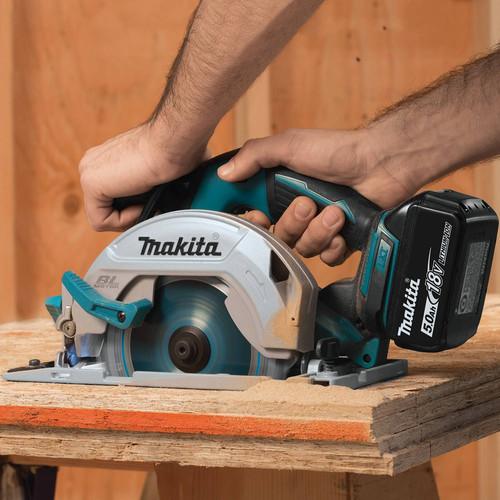 Makita 18V LXT 5.0Ah Lithium-Ion Brushless Cordless 4-Piece Combo Kit - XT446T - Image 9
