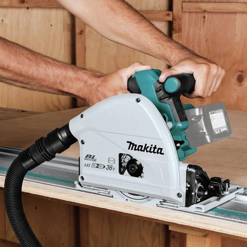 Makita 18V X2 LXT Lithium-Ion (36V) Brushless 6-1/2 in. Plunge Circular Saw with AWS (Tool Only) - XPS02ZU - Image 11