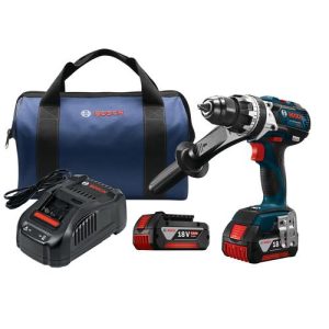 Bosch 18V Lithium-Ion EC Brushless Brute Tough 1/2 in. Cordless Hammer Drill Driver Kit (4 Ah) - HDH183-01