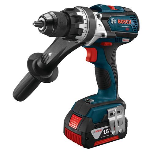 Bosch 18V Lithium-Ion EC Brushless Brute Tough 1/2 in. Cordless Hammer Drill Driver Kit (4 Ah) - HDH183-01 - Image 3
