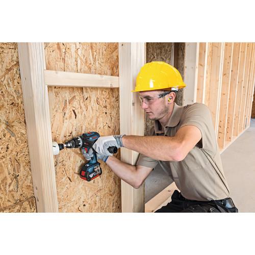 Bosch 18V Lithium-Ion EC Brushless Brute Tough 1/2 in. Cordless Hammer Drill Driver Kit (4 Ah) - HDH183-01 - Image 8