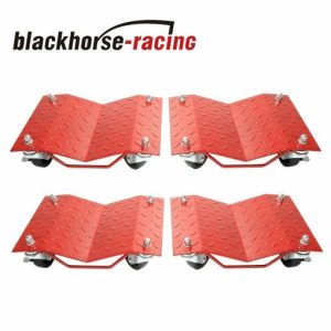 4-Piece Auto Dolly Car Wheel Tire 12"x16" Skate 6000lb Repair Slide ATV Car Seat