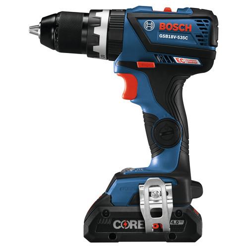 Bosch 18V Lithium-Ion Connected-Ready Compact Tough 1/2 in. Cordless Hammer Drill Kit (4 Ah) - GSB18V-535CB25 - Image 3