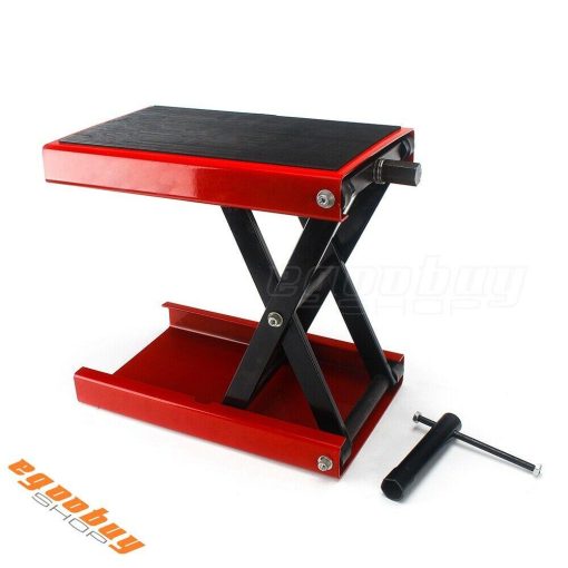 Wide Deck Scissor Lift Jack Crank Stand 1100 lbs Universal For Motorcycles ATVs - Image 2