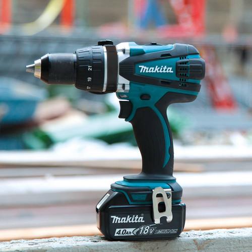 Makita 18V LXT Lithium-Ion 1/2 in. Cordless Drill Driver Kit (4 Ah) - XFD03M - Image 4