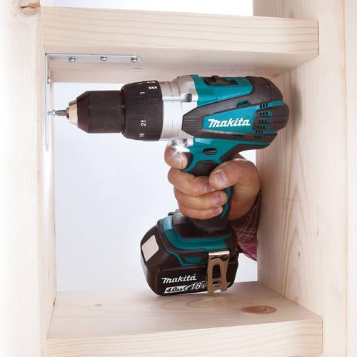 Makita 18V LXT Lithium-Ion 1/2 in. Cordless Drill Driver Kit (4 Ah) - XFD03M - Image 5