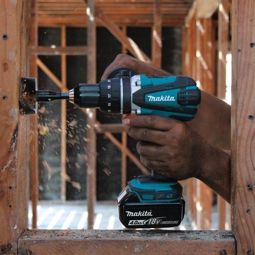 Makita 18V LXT Lithium-Ion 1/2 in. Cordless Drill Driver Kit (4 Ah) - XFD03M - Image 6