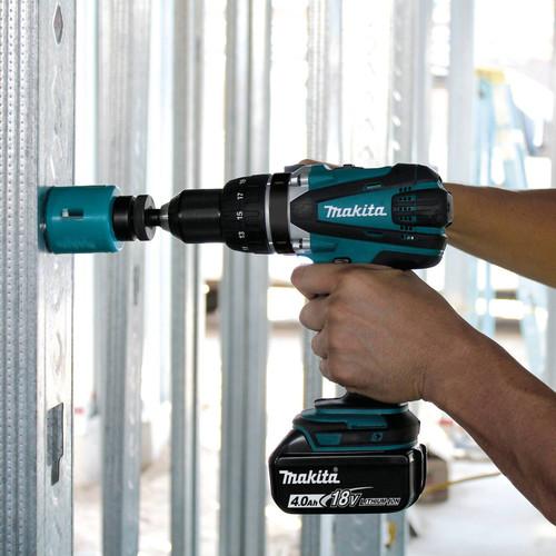 Makita 18V LXT Lithium-Ion 1/2 in. Cordless Drill Driver Kit (4 Ah) - XFD03M - Image 8
