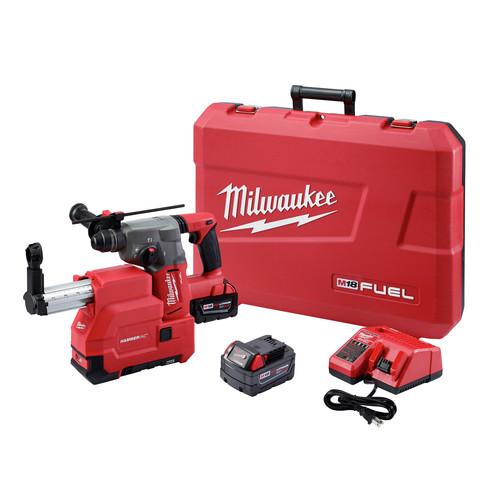 Factory Reconditioned Milwaukee 2715-82DE M18 FUEL Cordless Lithium-Ion 1-1/8 in. SDS Plus Rotary Hammer with HAMMERVAC