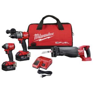 Milwaukee 2997-23 M18 FUEL 3-Tool Combo Kit