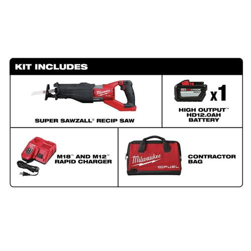 Milwaukee 2722-21HD M18 FUEL SUPER SAWZALL Kit - Image 14