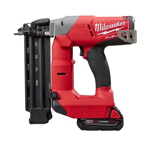 Factory Reconditioned Milwaukee 2740-81CT M18 FUEL Cordless Lithium-Ion 18-Gauge Brushless Brad Nailer Kit - Image 2
